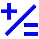 addition tables logo, icon